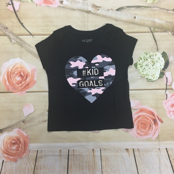 The Children's Place Other - Children's Place kid goals short sleeve tee